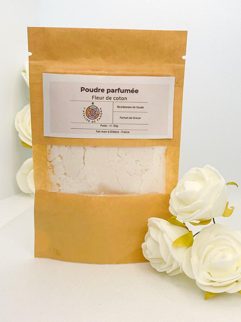 Poudre parfumée fleur de coton